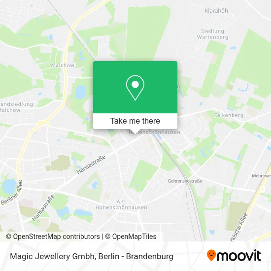 Magic Jewellery Gmbh map