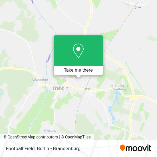 Fußballplatz map