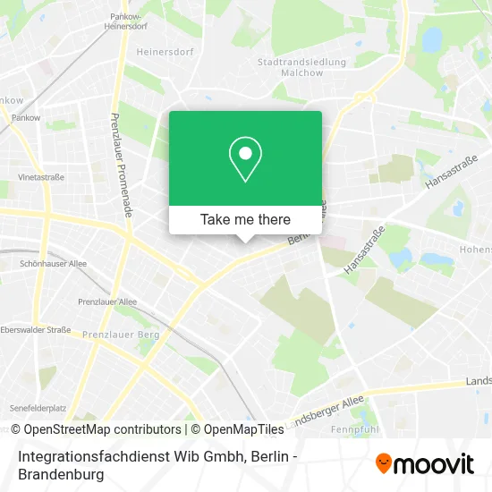 Integrationsfachdienst Wib Gmbh map