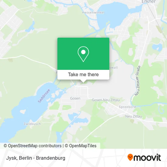 Jysk map