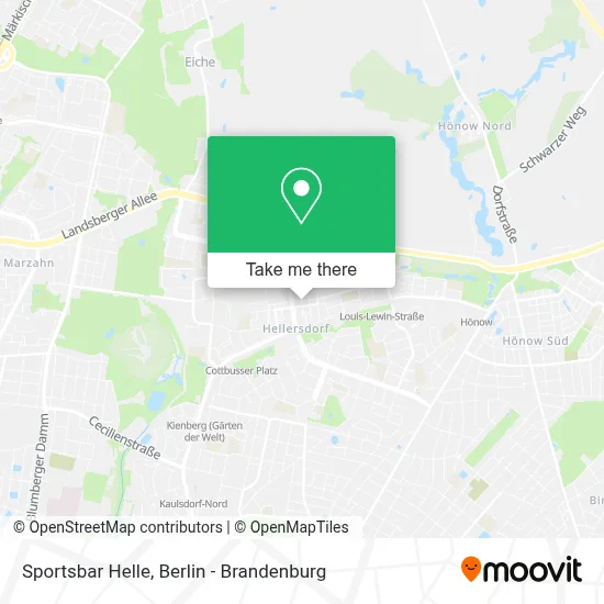 Sportsbar Helle map