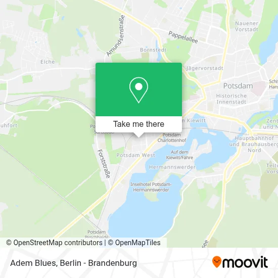 Adem Blues map