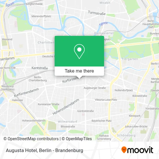 Augusta Hotel map