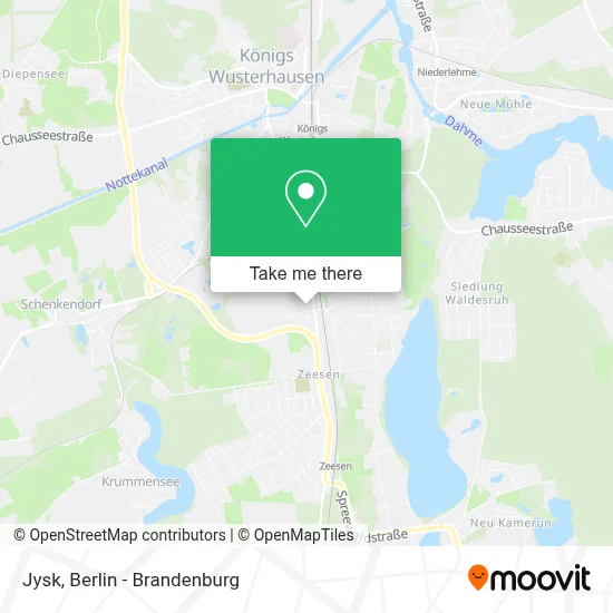 Jysk map