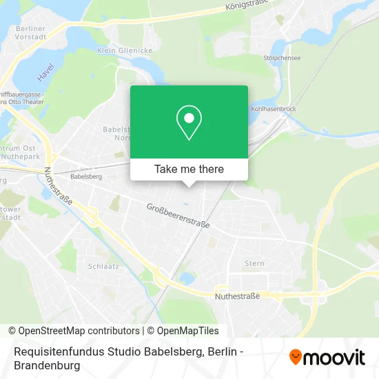 Requisitenfundus Studio Babelsberg map