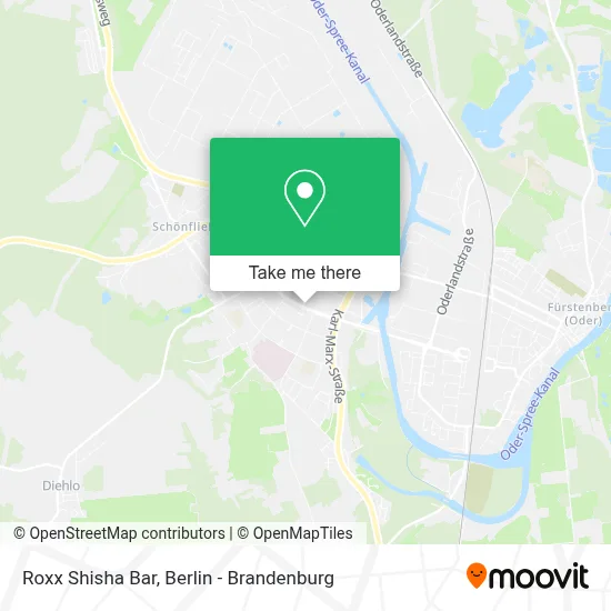 Roxx Shisha Bar map