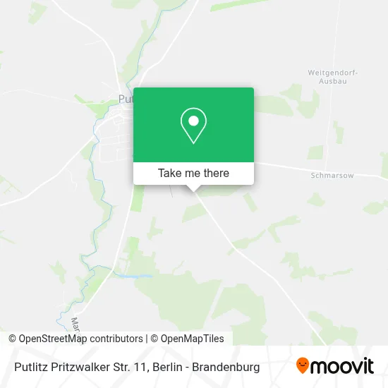 Putlitz Pritzwalker Str. 11 map
