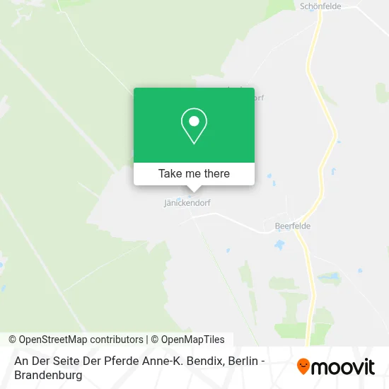 An Der Seite Der Pferde Anne-K. Bendix map