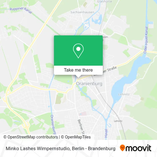 Minko Lashes Wimpernstudio map