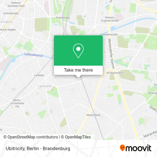 Ubitricity map