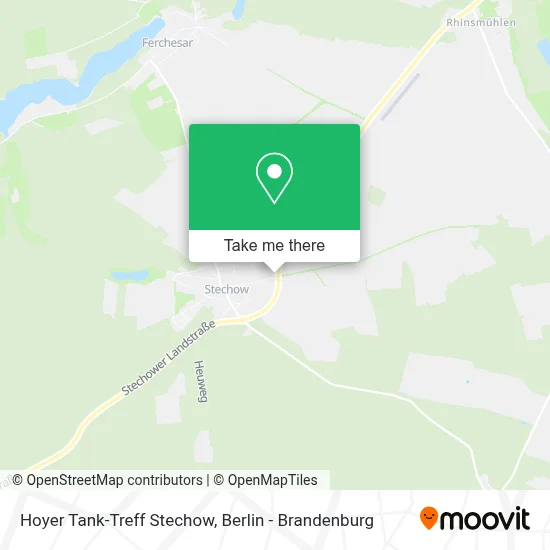 Hoyer Tank-Treff Stechow map