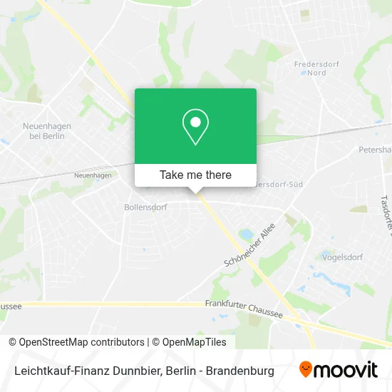 Leichtkauf-Finanz Dunnbier map
