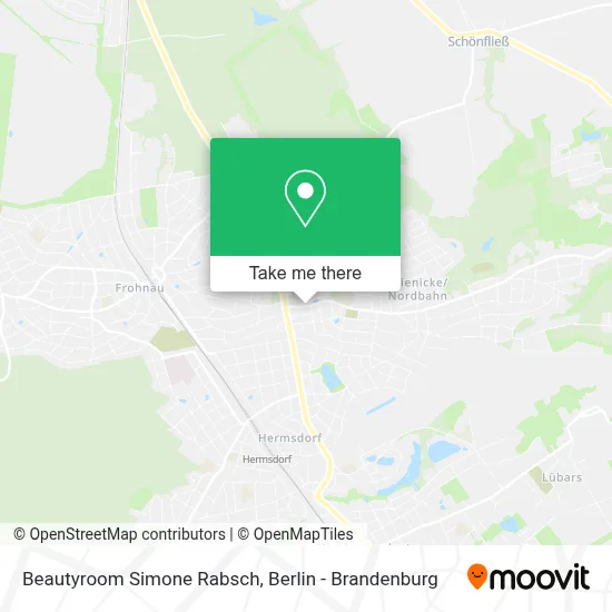 Beautyroom Simone Rabsch map