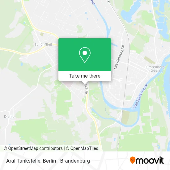 Aral Tankstelle map