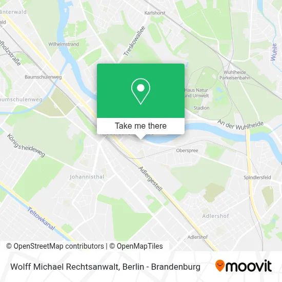 Wolff Michael Rechtsanwalt map