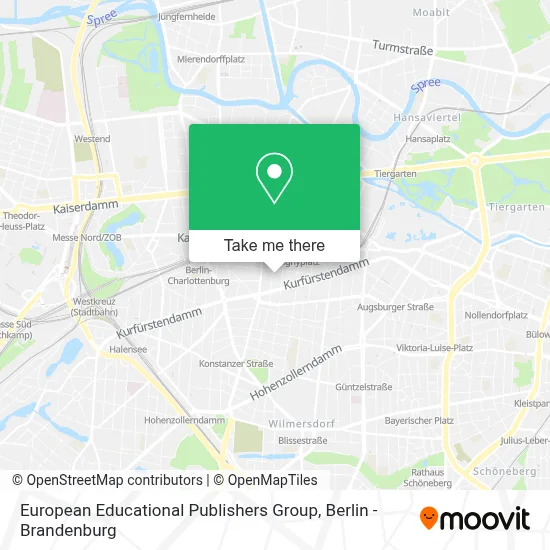 European Educational Publishers Group map