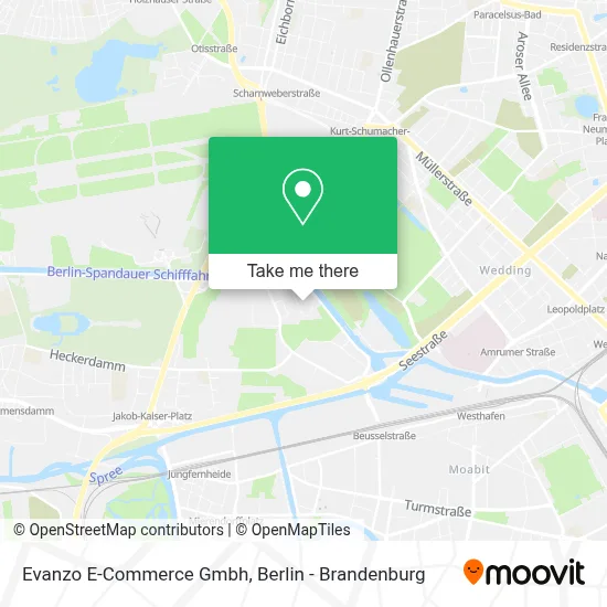 Evanzo E-Commerce Gmbh map