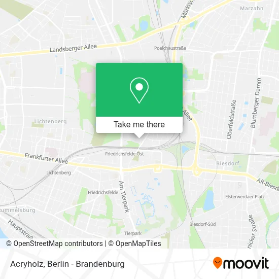 Acryholz map