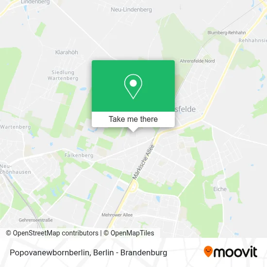 Popovanewbornberlin map