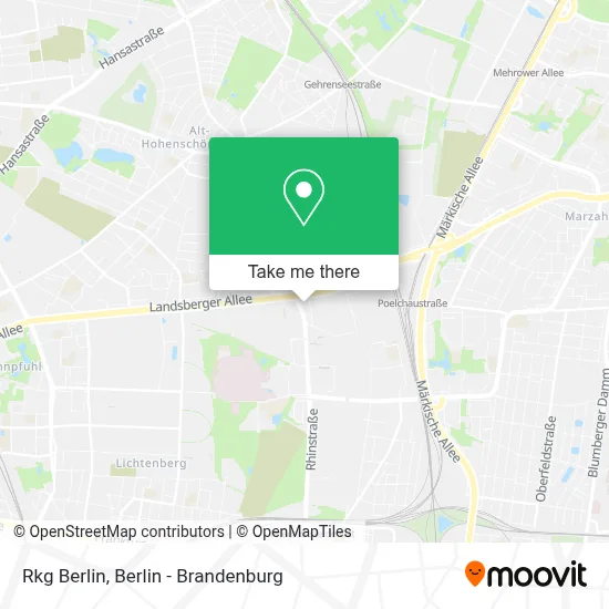 Rkg Berlin map