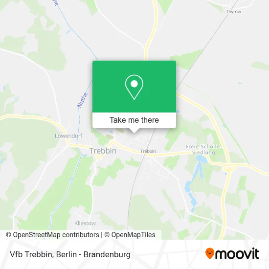 Vfb Trebbin map