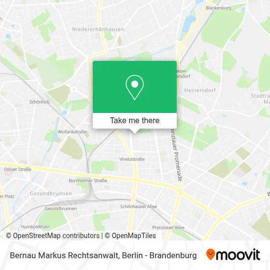 Bernau Markus Rechtsanwalt map