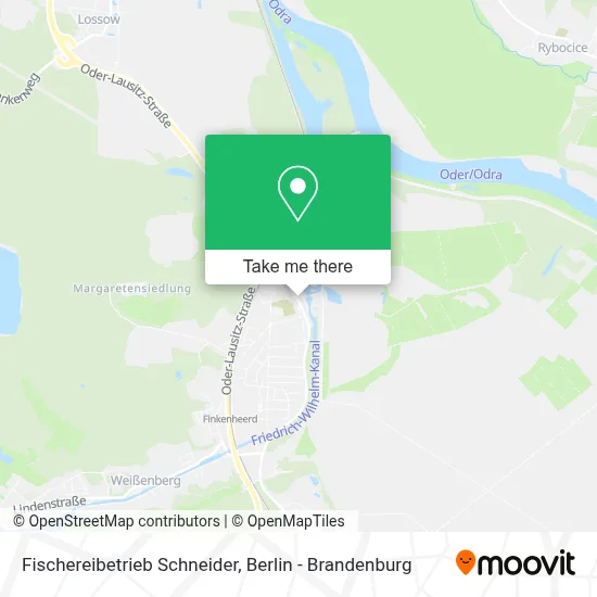 Fischereibetrieb Schneider map