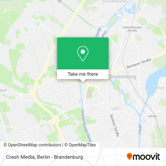 Crash Media map