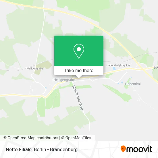 Netto Filiale map