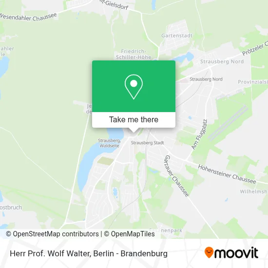 Herr Prof. Wolf Walter map