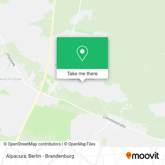 Alpacura map