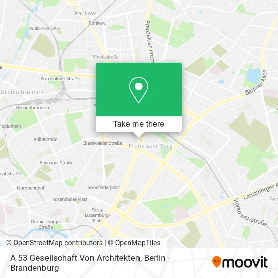 A 53 Gesellschaft Von Architekten map