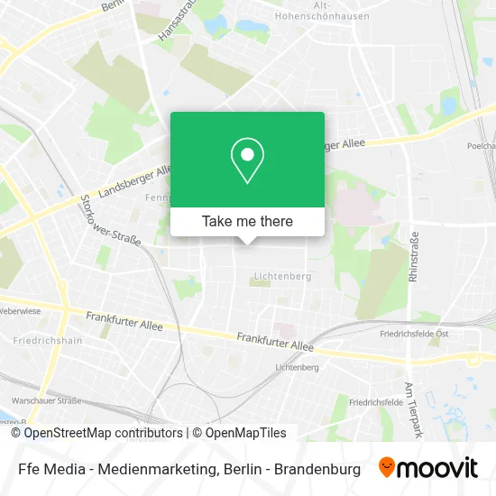 Ffe Media - Medienmarketing map