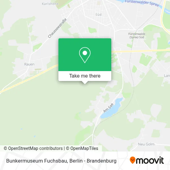 Bunkermuseum Fuchsbau map