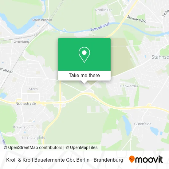 Kroll & Kroll Bauelemente Gbr map