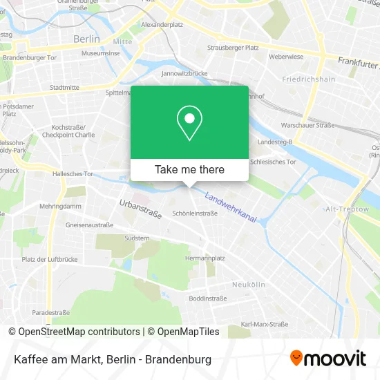 Kaffee am Markt map