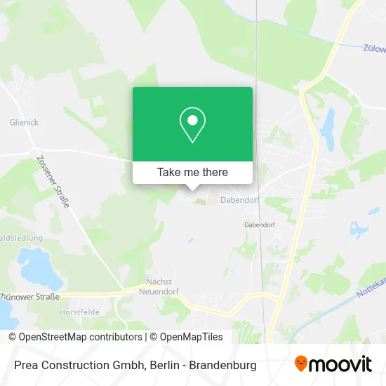 Prea Construction Gmbh map