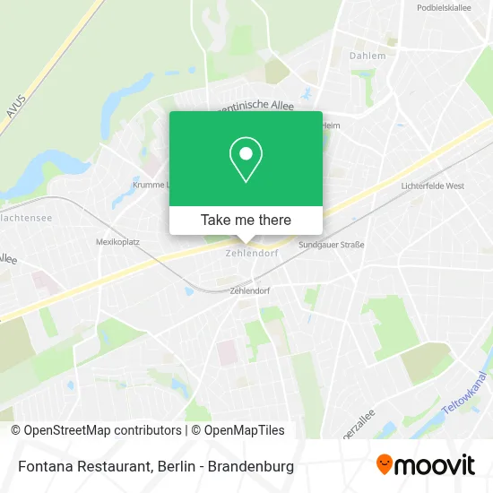 Ristorante Fontana map