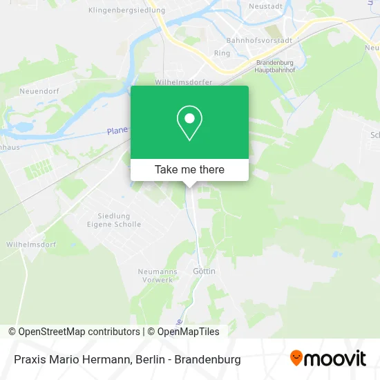 Praxis Mario Hermann map