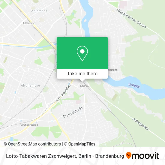 Lotto-Tabakwaren Zschweigert map