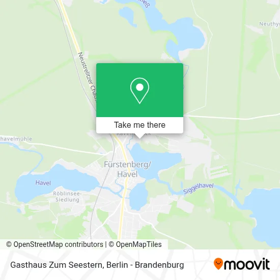 Gasthaus Zum Seestern map