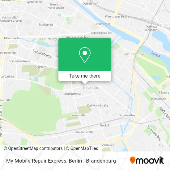 My Mobile Repair Express map