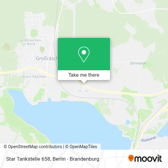 Star Tankstelle 658 map