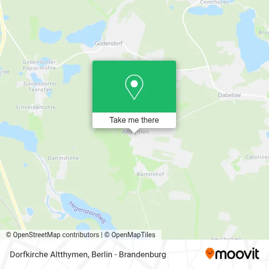 Dorfkirche Altthymen map