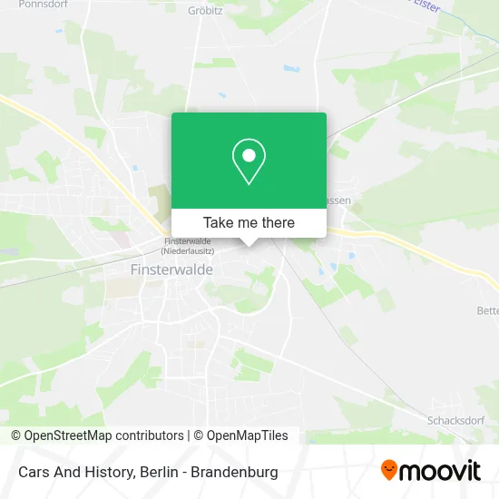 Cars And History map