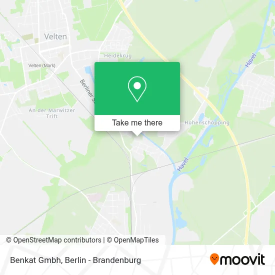 Benkat Gmbh map