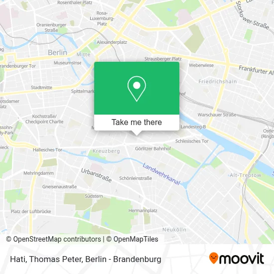 Hati, Thomas Peter map