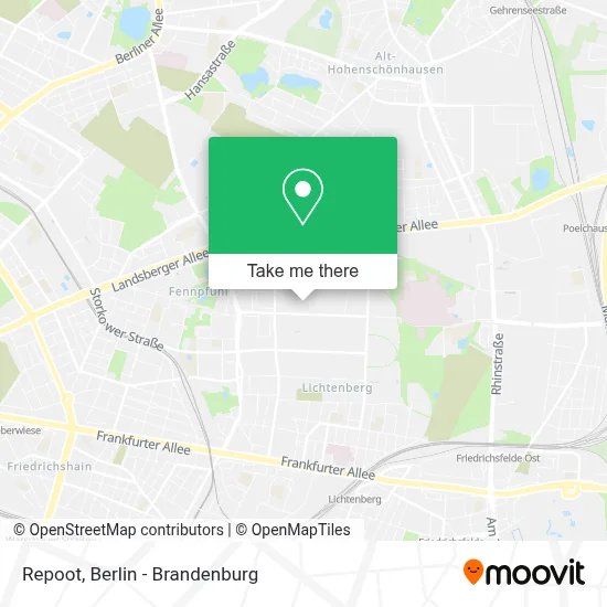 Repoot map