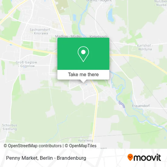 Penny Markt map