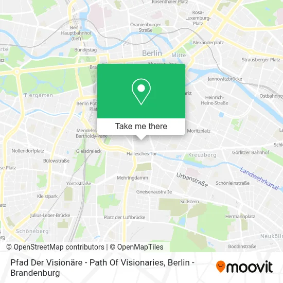 Pfad Der Visionäre - Path Of Visionaries map